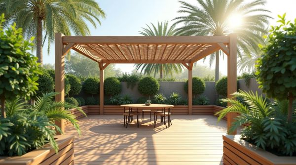 Améliorez votre espace extérieur avec une pergola bioclimatique 8x4