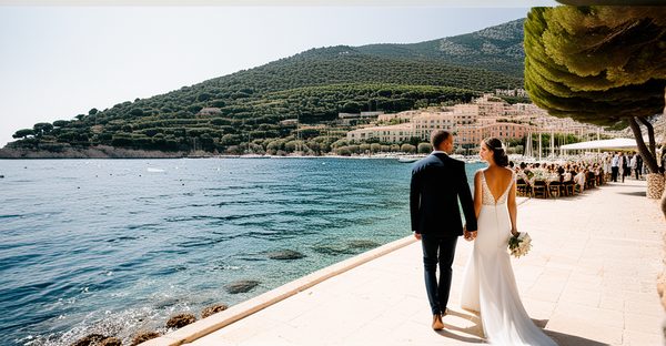 Photographe de mariage côte d'azur : capturez vos moments d'exception