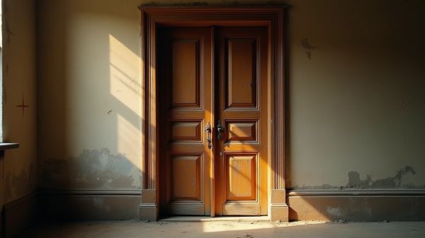 Réussir l'isolation d'une vieille porte d'entrée en bois